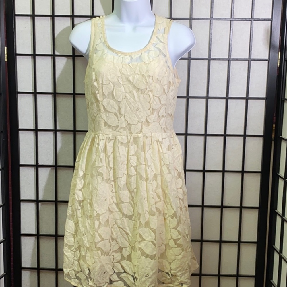 Just Ginger Lace Dress Size M